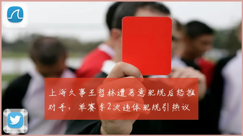 上海久事王哲林遭恶意犯规后怒推对手,单赛季2次违体犯规引热议